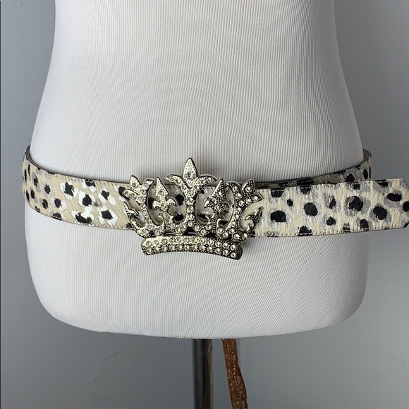 Leatherock Accessories - Host Pick! Leatherock Crown horse hair belt